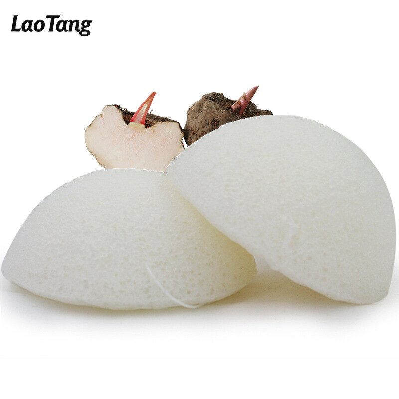 Baby Konjac Sponge - Wholesale Private Label Natural Bamboo Charcoal Bath Tool