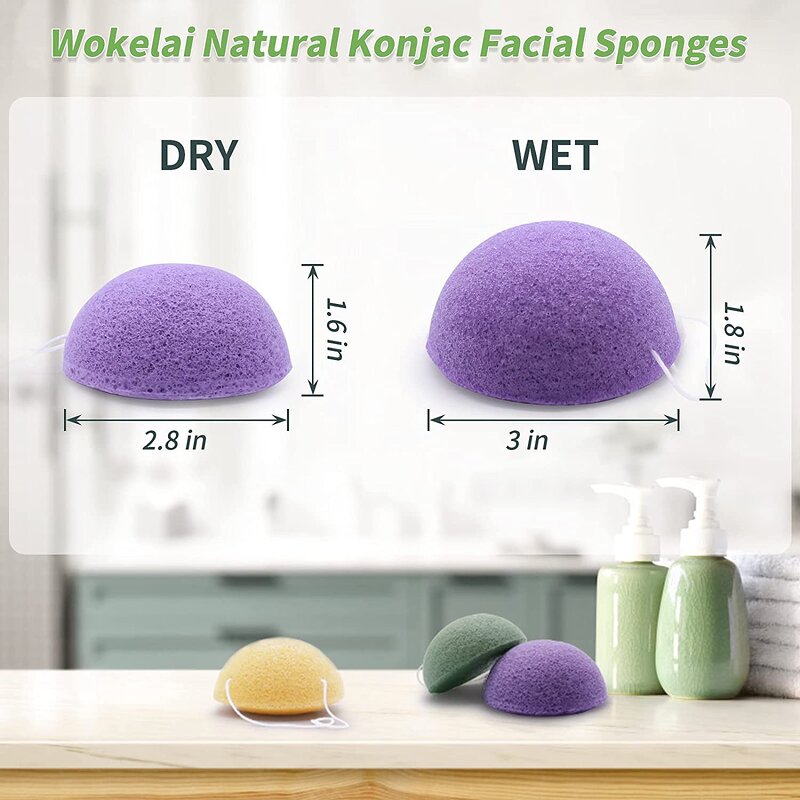 Organic Konjac Sponge - Wholesale High Quality Natural Facial Body Bath Tool