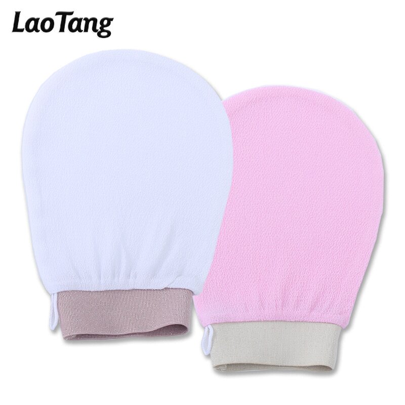 Viscose Exfoliating Bath Gloves - Korean Kessa Deep Scrub Shower Mitt