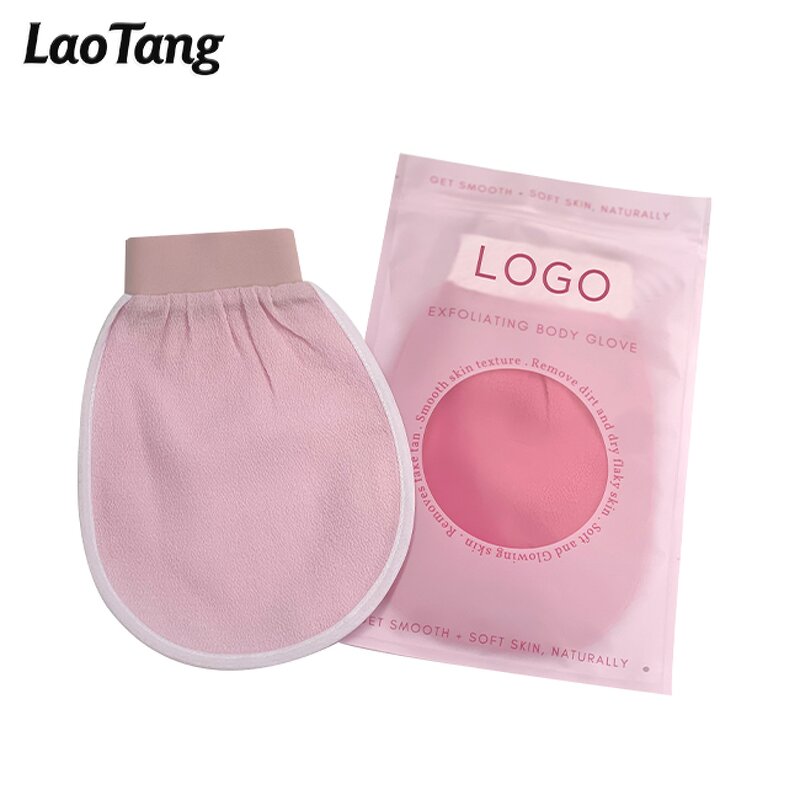Korean Exfoliating Bath Gloves - 100% Natural Viscose Dead Skin Remover