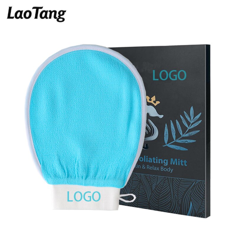 Korean Exfoliating Bath Gloves - 100% Natural Viscose Dead Skin Remover