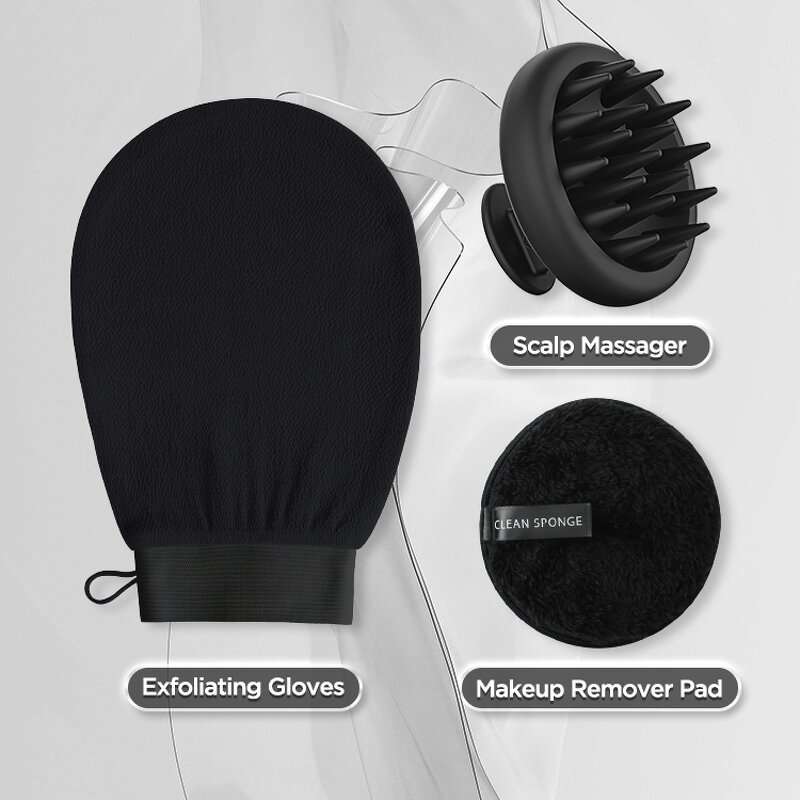 Bath Gift Set - Custom Logo Body Accessories Hair Brush Face Skin Care Tool