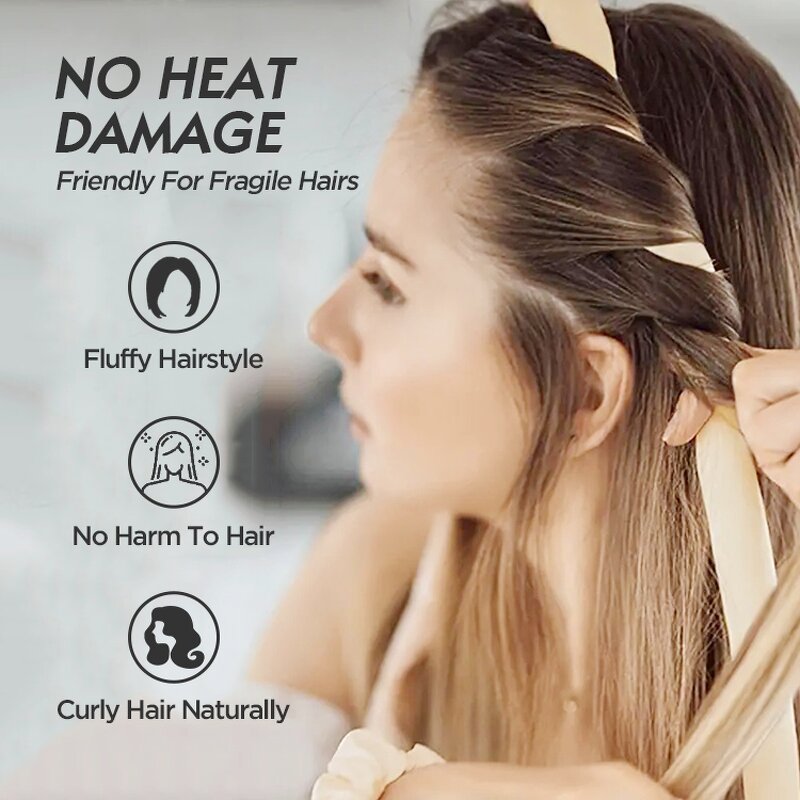 Lazy Foam Hair Curler - Hot Selling Sleeping Wave Non-heat Curling Iron Set