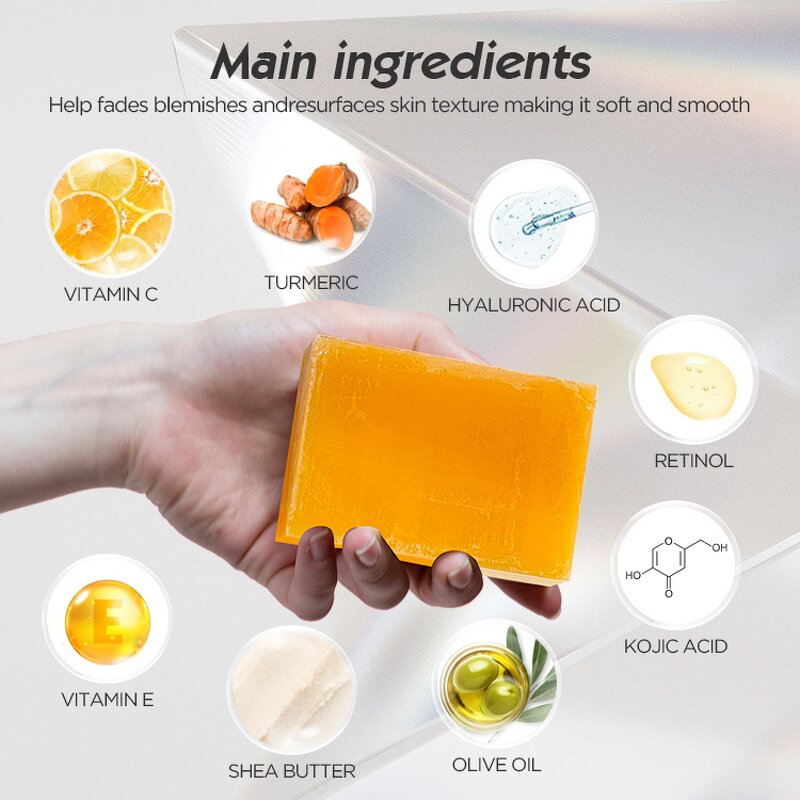 Organic Bar Soap - Wholesale 100% Natural Anti-Acne Vegan Oil Control Tool