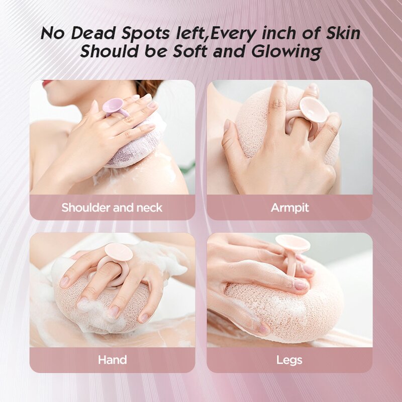 Body Ball Scrubber - High Quality New Product With Hook Mud Sponge Tool