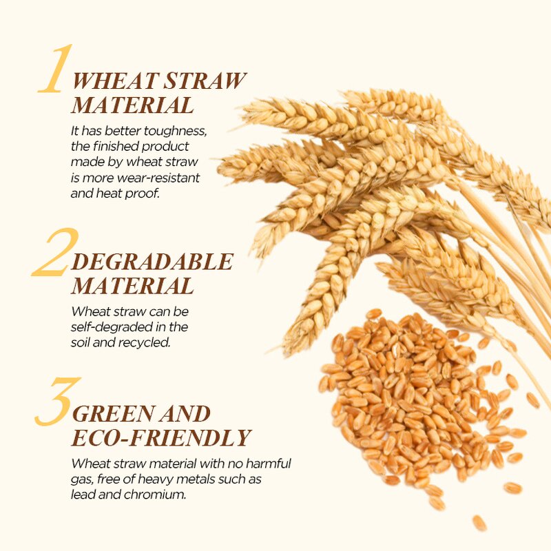 Wheat Straw Scalp Massager - 3 Pcs Detangler Silicone Shampoo Brush for Home