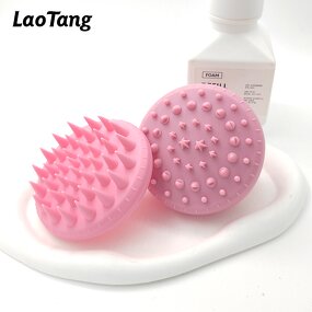 2 in 1 Scalp Body Brush - Silicone Hair Care Head Relaxation Massager Tool