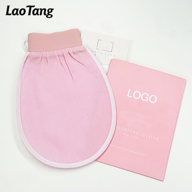 Korean Exfoliating Bath Gloves - 100% Natural Viscose Dead Skin Remover