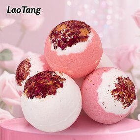 Rose Bathbomb - Supplier Wholesale Dropshipping Handmade Organic Vegan Tool