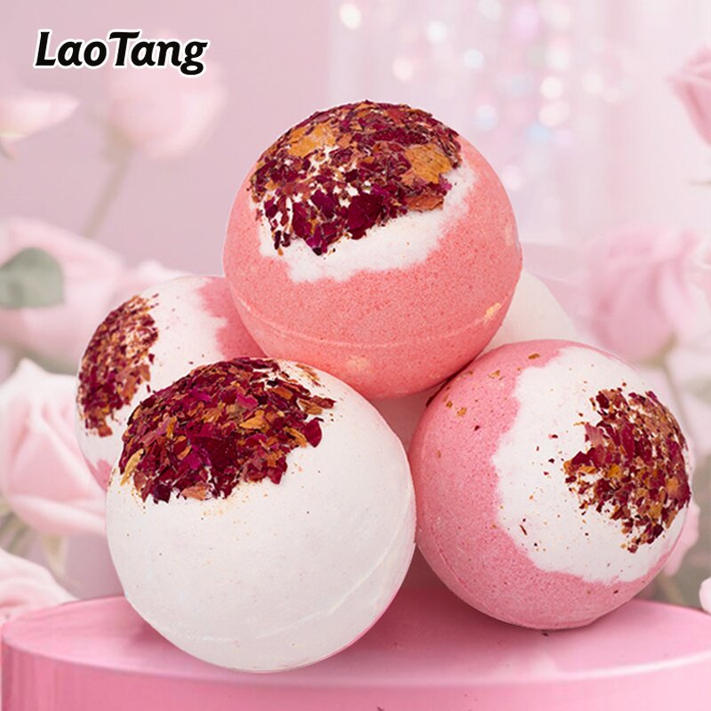 Rose Bathbomb - Supplier Wholesale Dropshipping Handmade Organic Vegan Tool