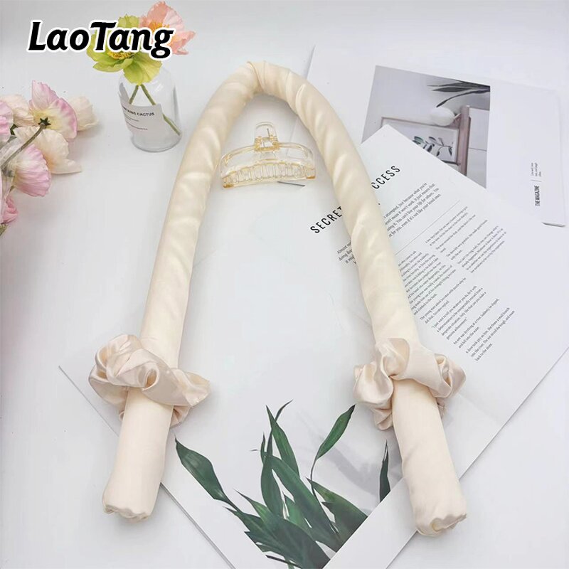 Portable Satin Curling Rod - New Design Lazy Sleep Heatless Hair Curler Tool
