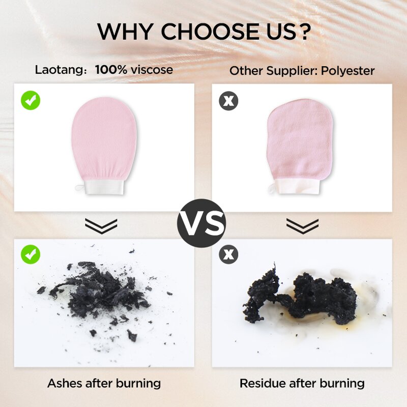 Turkish Exfoliating Bath Gloves - Colorful Magic Skin-whitening Body Face Mitt