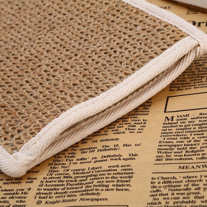 Biodegradable Sisal Gloves - Eco-friendly Natural Body Exfoliating Tool