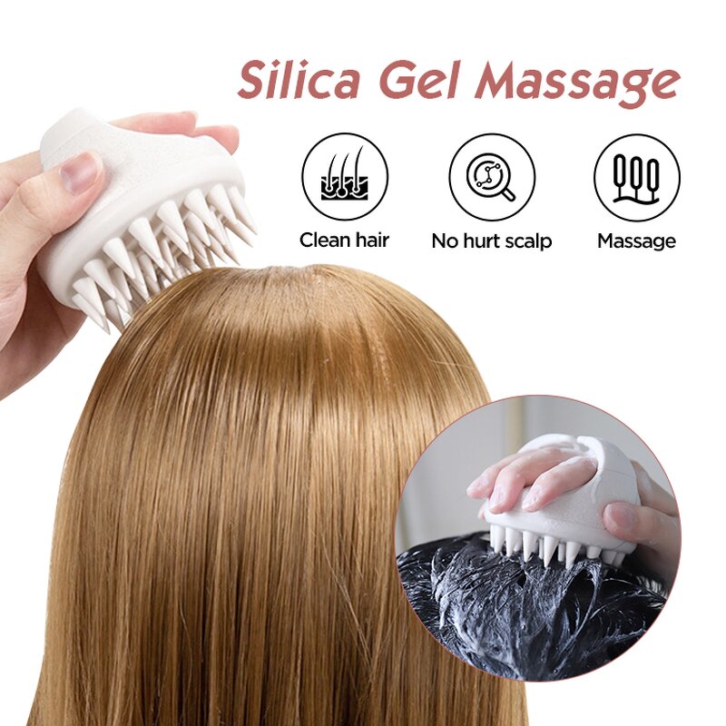 Soft Silicone Scalp Brush - Premium Factory Wholesale Cushion Vent Shampoo Tool