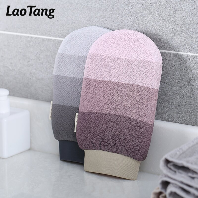 Back Scrubber Set - Bodyworks Viscose Exfoliating Gloves Moroccan Kessa Mitt