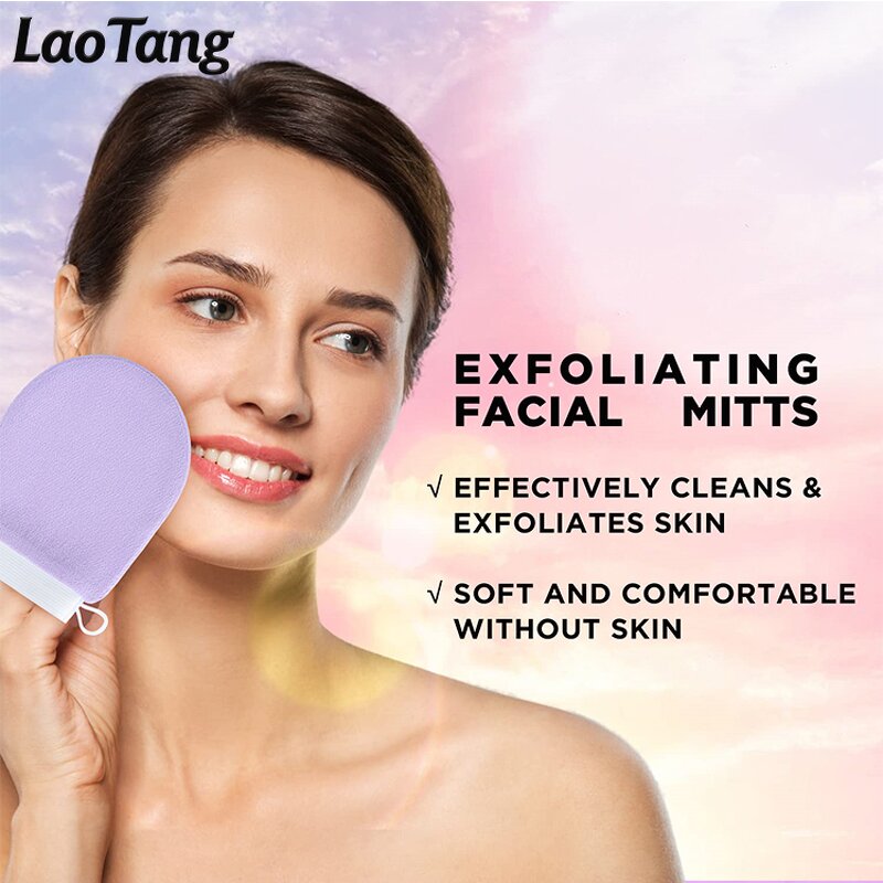 Organic Loofah Scrub Strap - Simple Style Massaging Exfoliating Belt Tool