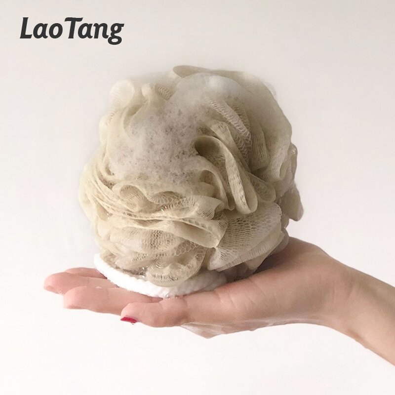 PE Mesh Bath Pouf - 60g Simple Style Body Wash Puff Shower Tool