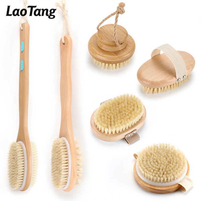 Oval-shaped Spa Bath Brush - Best Price Simple Style Body Shower Massage Tool