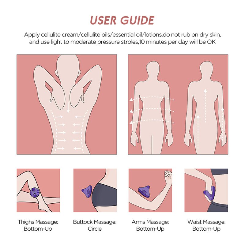 Handheld Silicone Scalp Massager - Compact Cushioned Hair Cleaning Shampoo Brush