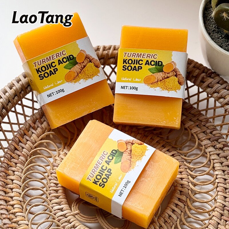 Turmeric Soap Bar - Wholesale Handmade Organic Antiseptic Custom OEM Tool
