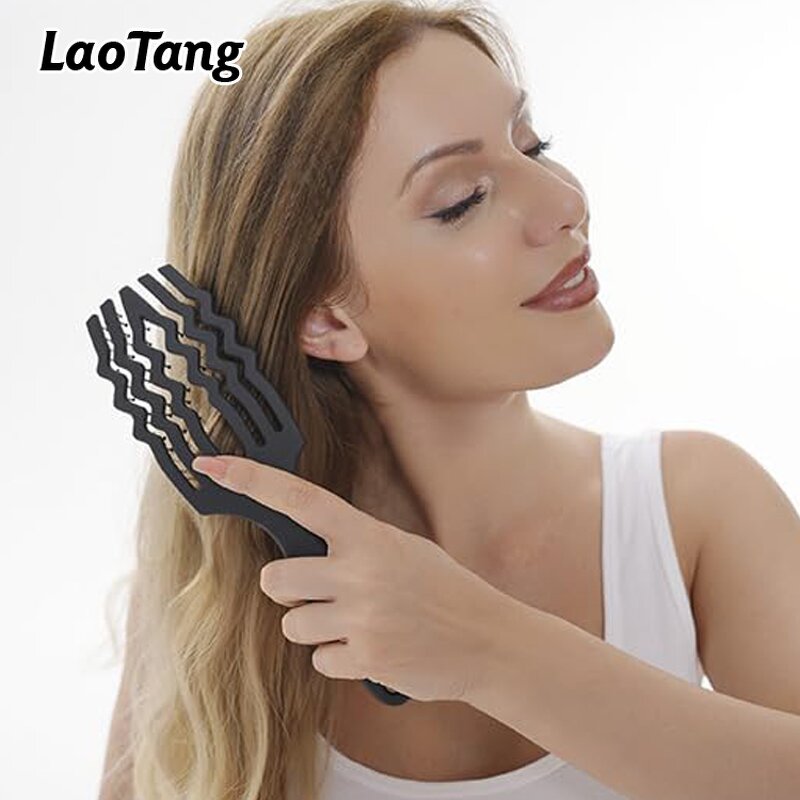 Curve Vent Hair Brush - Loatang OEM Detangler Fast Drying Massage Hairbrush