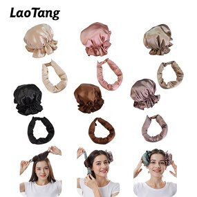 Silk Heatless Curling Headband - Portable Magic No Heat Hair Ribbon Roller