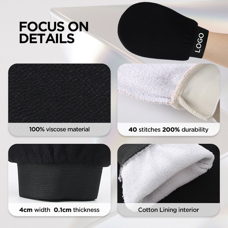 Korean Viscose Bath Mitt - Eco-friendly Exfoliating Shower Dead Skin Remover