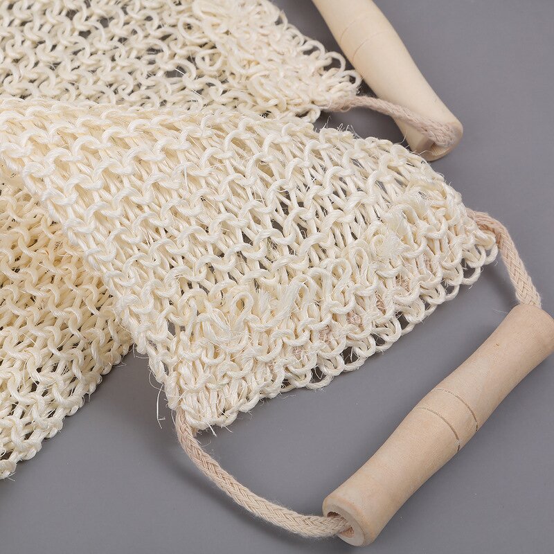 Biodegradable Shower Glove - 100% Natural Simple Style Loofah Bath Sponge