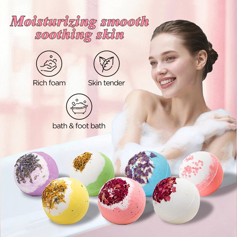 Luxury Bath Bombs - Non-Toxic Eco-Friendly Wholesale Bulk Rose Fizzy Spa