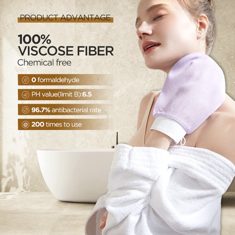 African Net Bath Sponge - Exfoliating Washcloth Towel Back Scrubber Tool