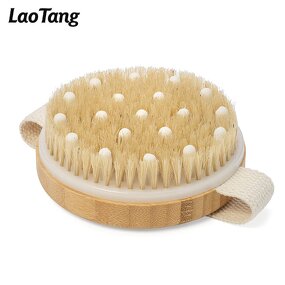 Long Handle Shower Brush - Factory Soft Stiff Bristles Back Scrubber Tool