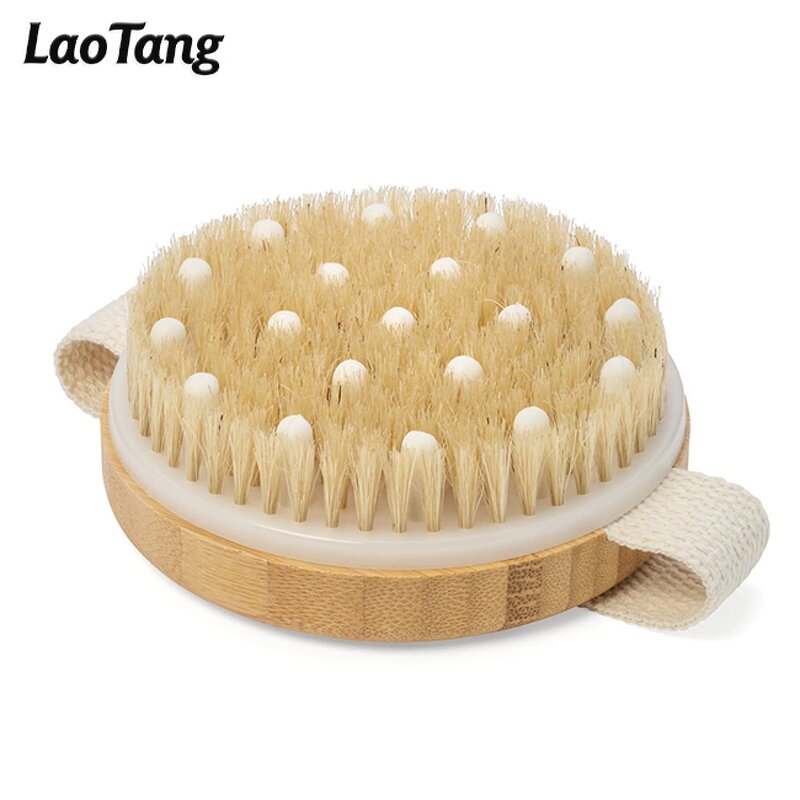 Long Handle Shower Brush - Factory Soft Stiff Bristles Back Scrubber Tool