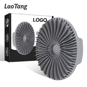 Silicone Bath Body Scrubber - 2023 Back Exfoliating Loofah Lather Boosting Tool