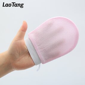 Organic Loofah Scrub Strap - Simple Style Massaging Exfoliating Belt Tool