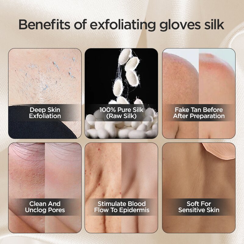 Viscose Exfoliating Glove - Wholesale Custom Dead Skin Remove Bath Tool