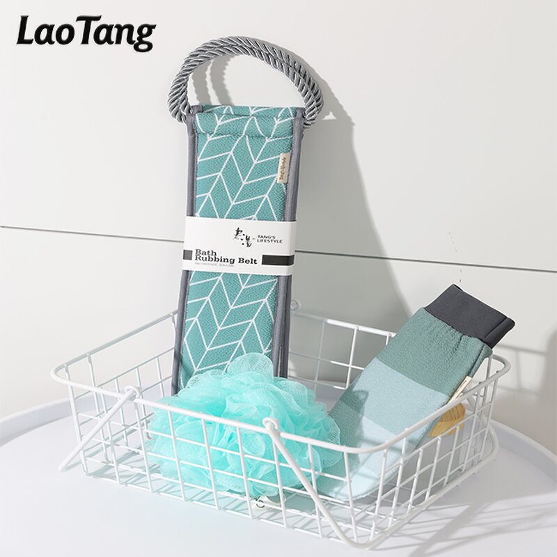 Back Scrubber Set - Bodyworks Viscose Exfoliating Gloves Moroccan Kessa Mitt