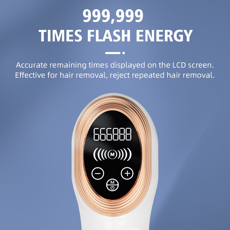 IPL Hair Removal Machine Manufacturer - High-end 999,999 Flashes Home Use