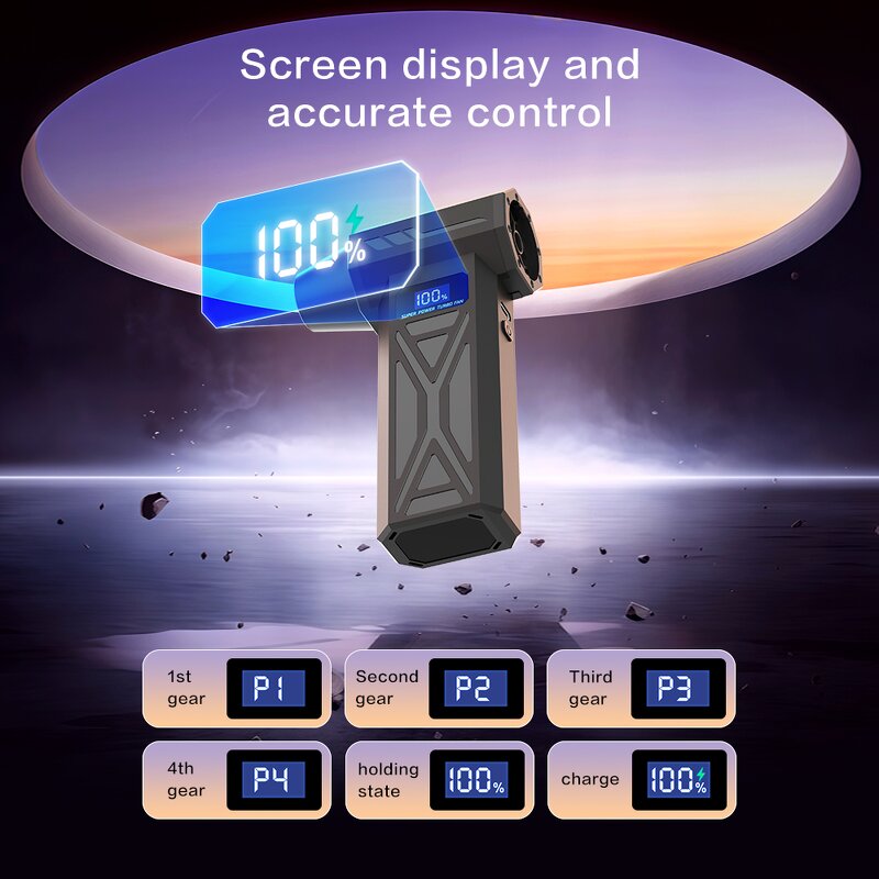 Turbo Fan Wholesaler - Electric Mini High Speed 110000RPM Air Duster