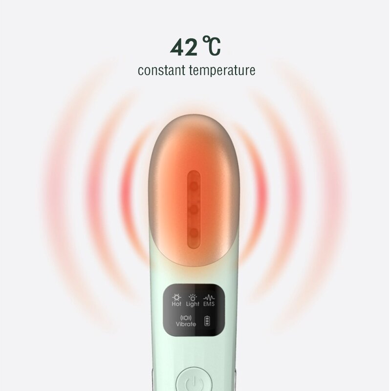 Eye Massage Wand Manufacturer - Electric Anti Wrinkle Heated with Red Light