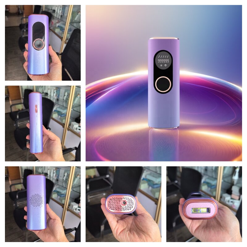 IPL Epilator Manufacturer - 2024 Violet Purple with Ice Cooling Technology