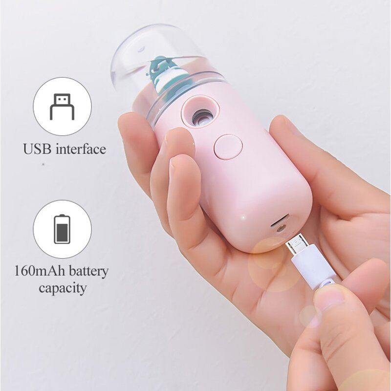 Facial Mist Sprayer Manufacturer - Rechargeable Nano Atomizer Steamer