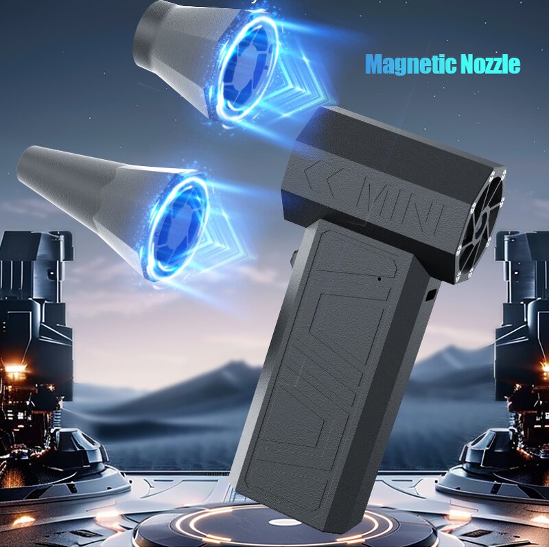 Mini Air Cannon Manufacturer - 90000rpm Portable Hand Held Jet Fan