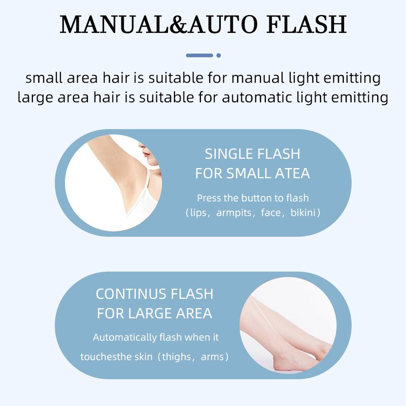 IPL Hair Removal Manufacturer - Painless with Heating/Cooling Treatment