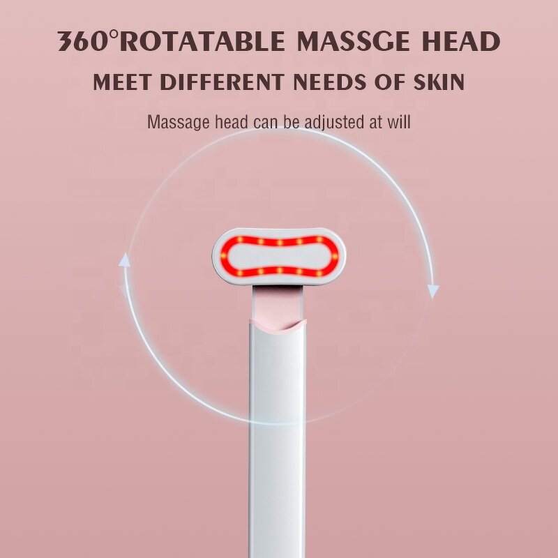 Eye Massager Manufacturer - Beauty Wand Vibration EMS with Red Light