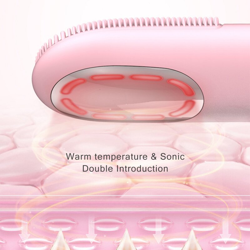 Facial Cleanser Manufacturer - Food Grade Silicone IPX7 Waterproof Sonic