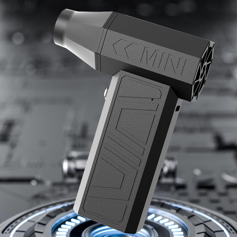 Mini Air Cannon Manufacturer - 90000rpm Portable Hand Held Jet Fan