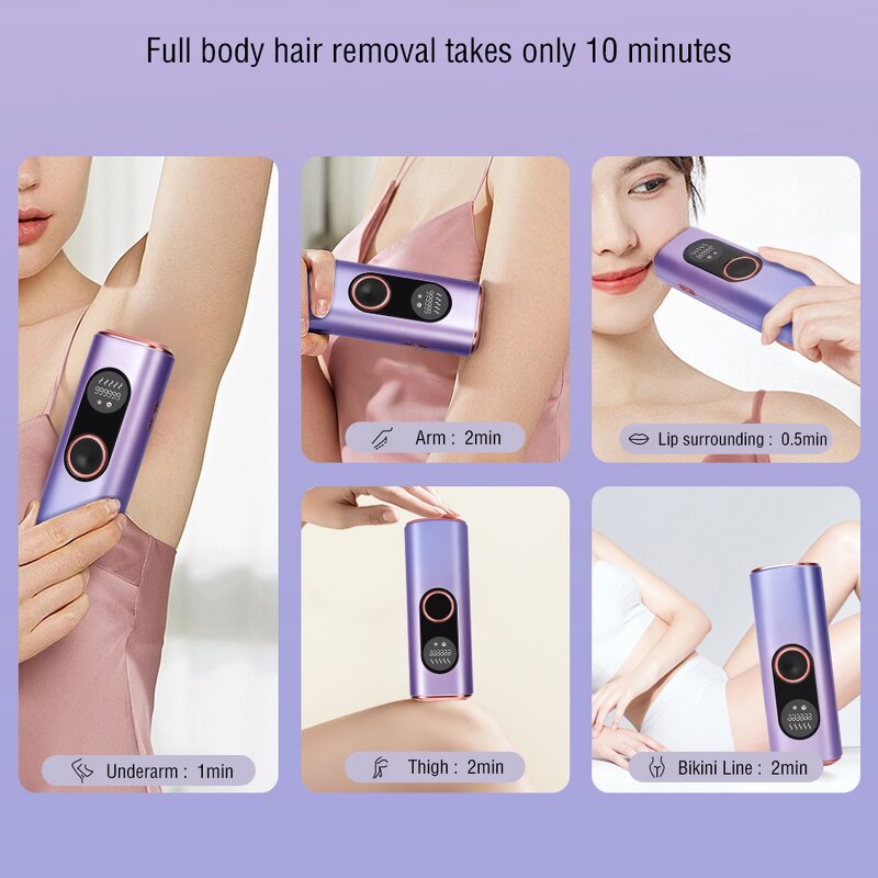 IPL Hair Removal Device Manufacturer - 2024 Portable Painless Ice Cooling