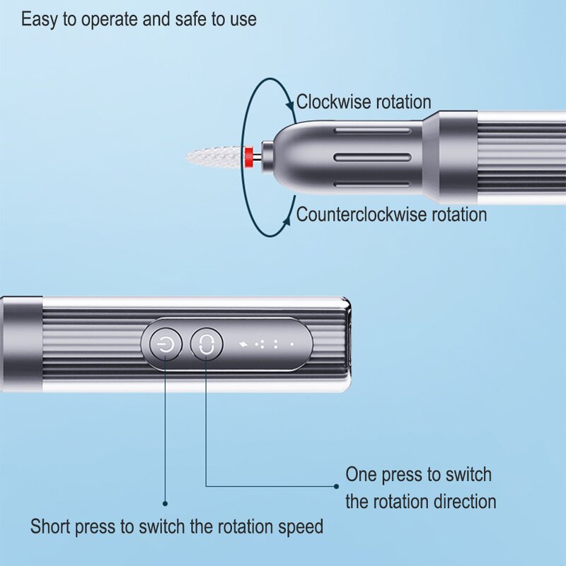 Nail Drill Device Manufacturer - New Professional LED Spotlight Rechargeable