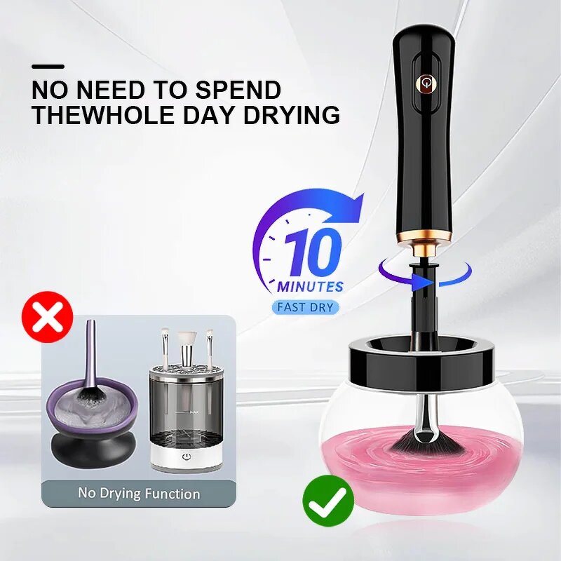 Makeup Brushes Cleaner Manufacturer - Household Electric Automatic Spinner