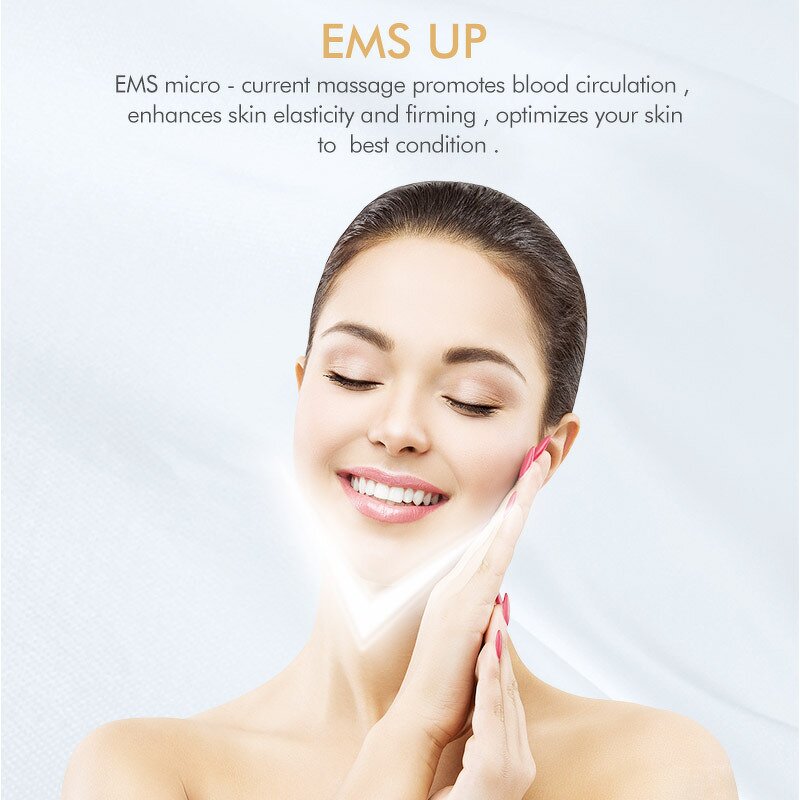 Face Massage Machine Manufacturer - 7 in 1 EMS Vibration V Face Lift